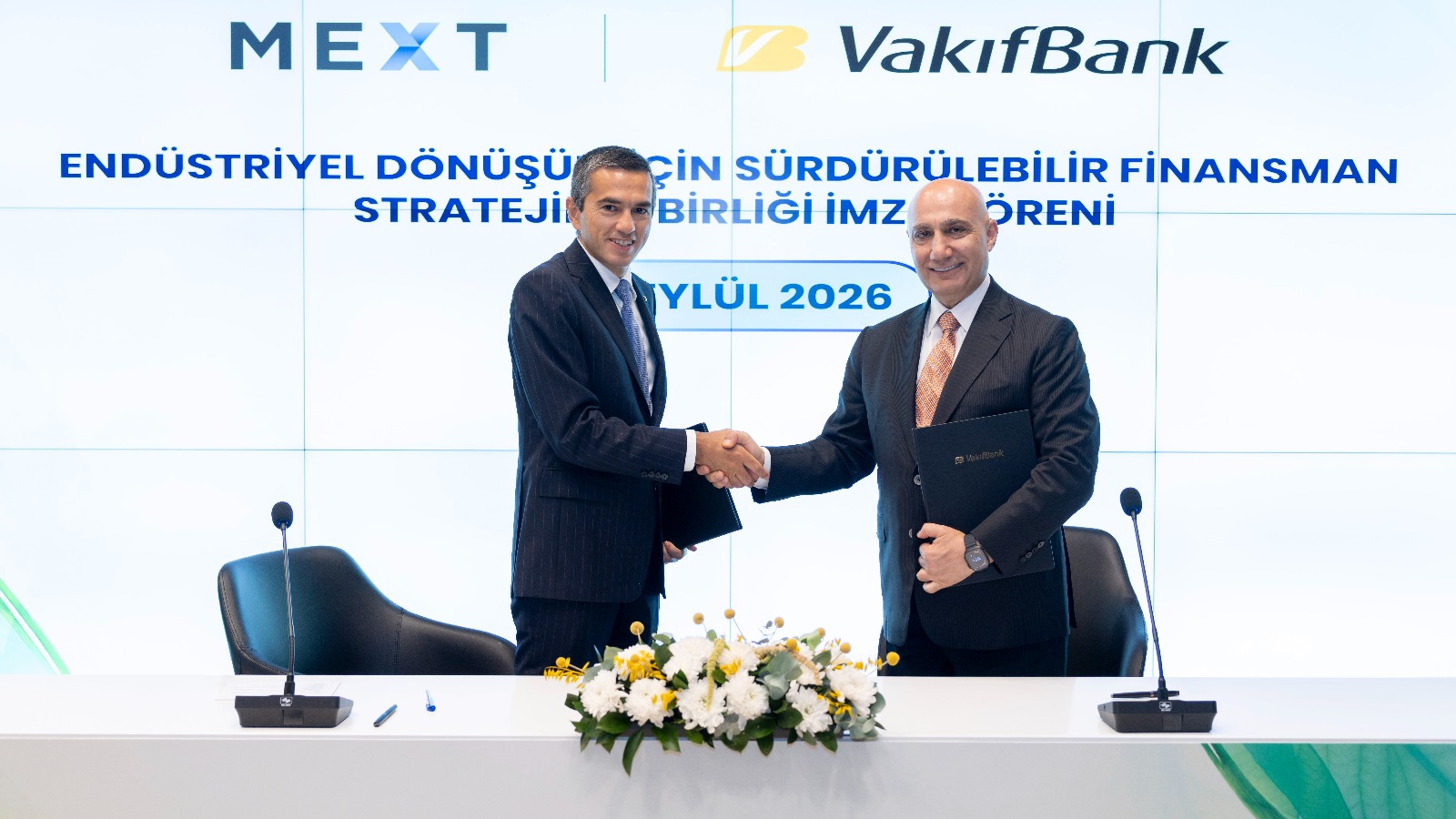 VakıfBank ve MEXT, Sanayinin Yeşil Dönüşümünü Birlikte Destekleyecek