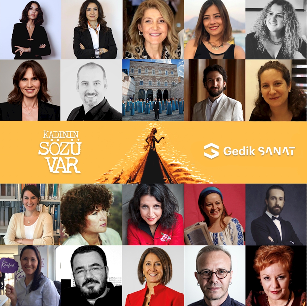 GEDİK SANAT  “KADININ SÖZÜ VAR”  PROJESİ İLE TOPLUMSAL EŞİTLİĞE ÇAĞRI YAPIYOR