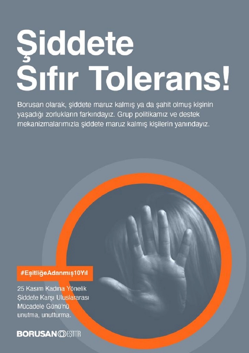 BORUSAN EŞİTTİR, EŞİTLİĞE ADANMIŞ 10 YIL