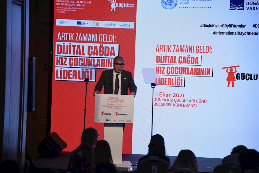 11 EKİM DÜNYA KIZ ÇOCUKLARI GÜNÜ KONFERANSI GERÇEKLEŞTİRİLDİ