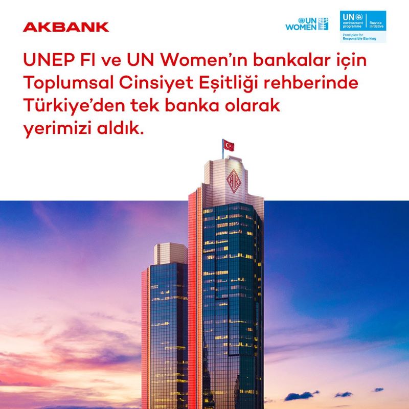 Akbank, Toplumsal Cinsiyet Eşitliği Rehberinde Örnek Gösterildi