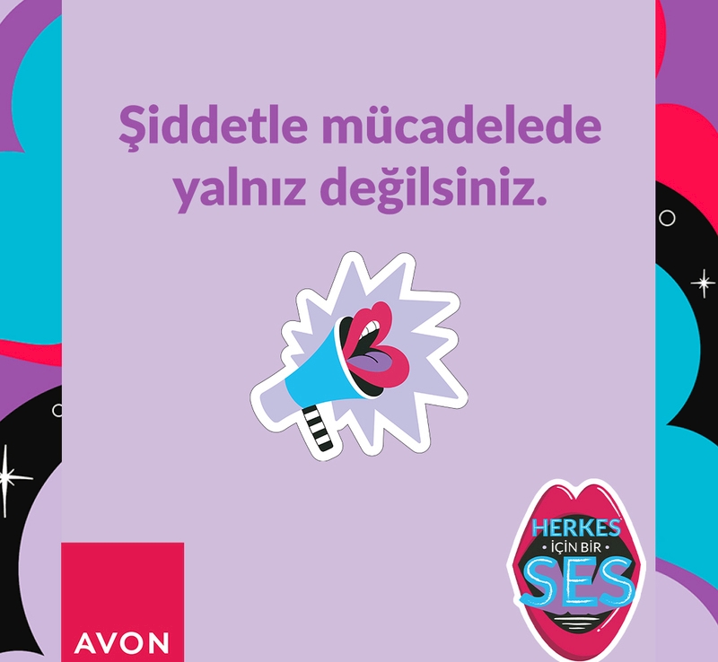 Avon, Kadına Yönelik Şiddete Karşı “Herkes İçin Bir Ses” Projesini Başlattı