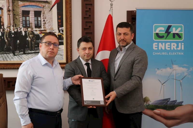 Erbaa OSB Çevre Dostu Üretim Yaklaşımını I-REC Sertifikasıyla Belgelendirdi