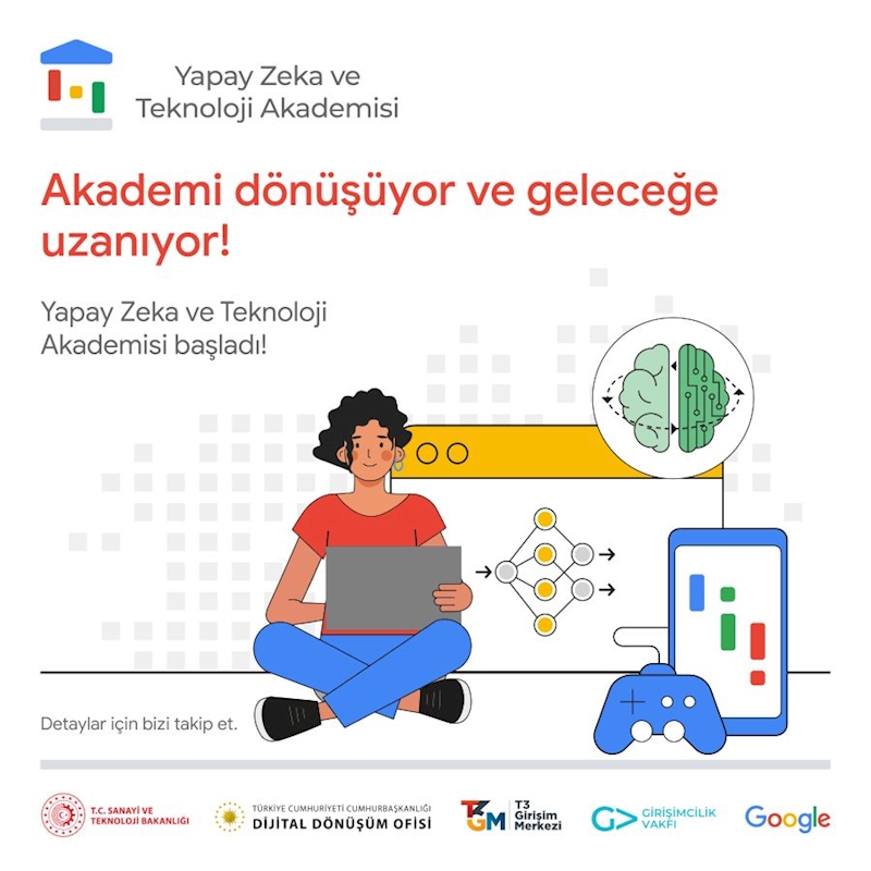 GOOGLE OYUN VE UYGULAMA AKADEMİSİ’NDE BURSİYERLERİN YARISI KADINLAR OLACAK