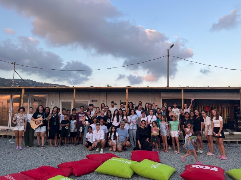 Hatay Sörf Merkezi, TPF Desteğiyle Yaz Boyunca Çocuk ve Gençleri Bir Araya Getirdi