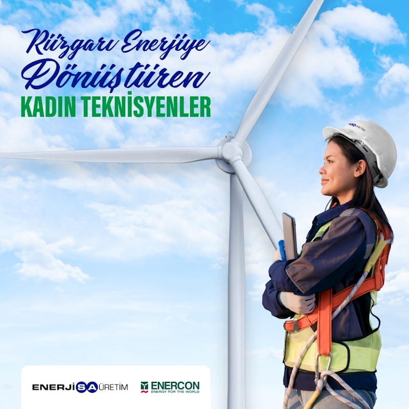 Kadın Teknisyenler ‘Rüzgarı Enerjiye’ Dönüştürecek
