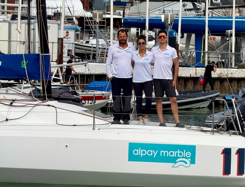 Türk Kadın Yelkeci Pelin Keskin, Alpay Mermer Sponsorluğu’nda Fastnet’te Yarışıyor