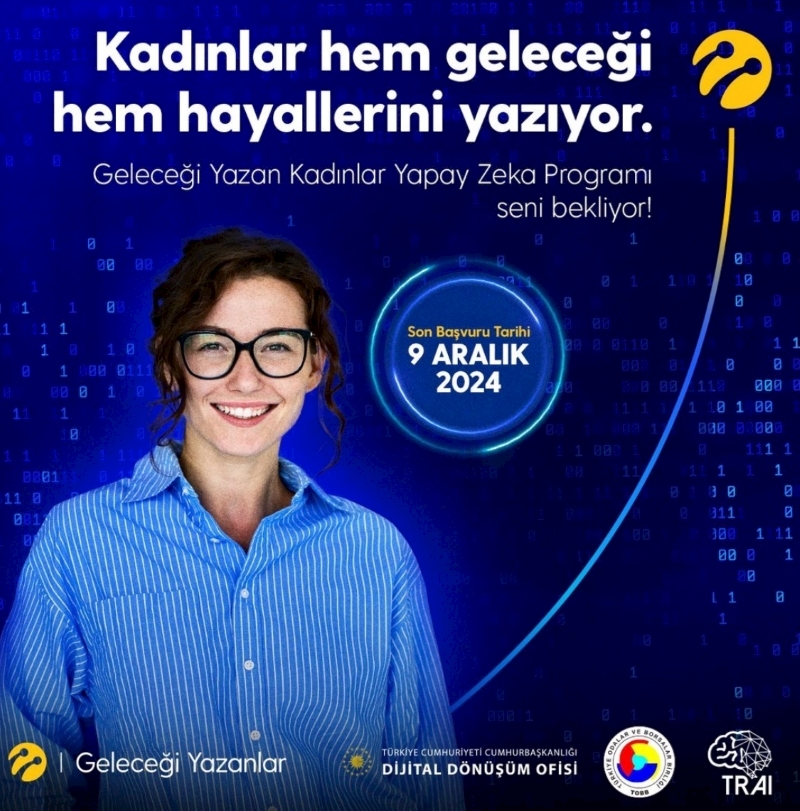 Turkcell “Geleceği Yazan Kadınlar Yapay Zeka” Projesini Başlatıyor