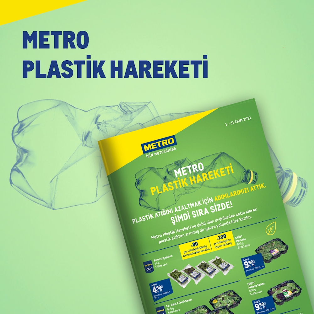 METRO’DAN “KÜRESEL PLASTİK HAREKETİ”