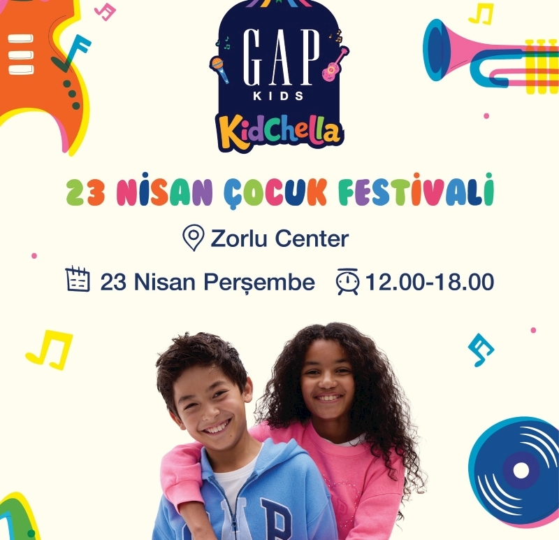 GapKids 23 Nisan Çocuk Festivali, AÇEV İş Birliğiyle Sosyal Fayda Sağlıyor