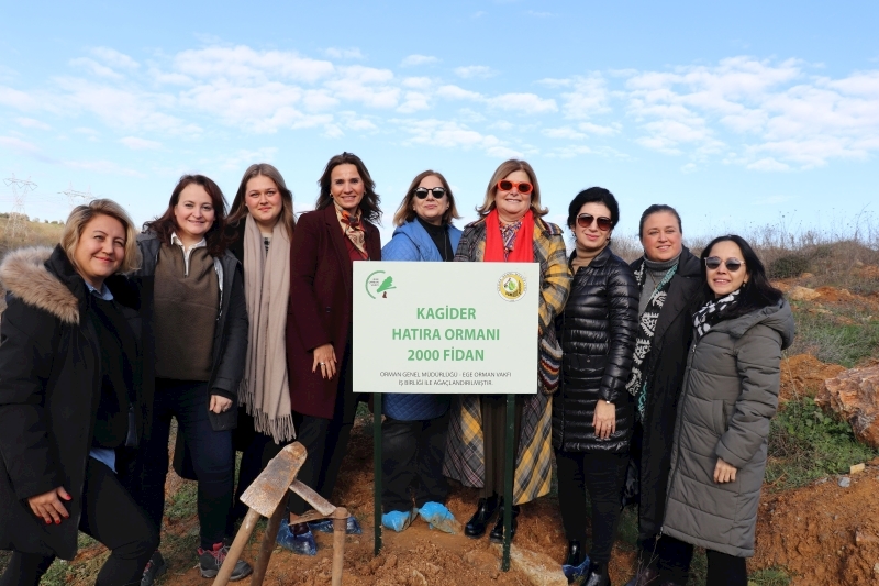 KAGİDER’den Yeşil Miras: “KAGİDER Ormanı”