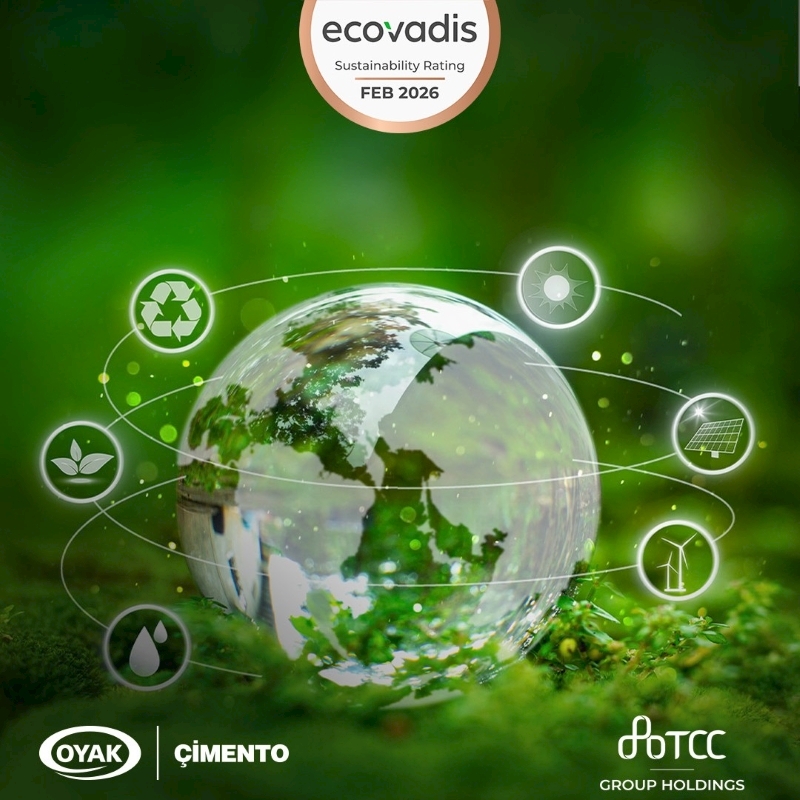 OYAK Çimento, EcoVadis Değerlendirmesinde Bronz Madalya Aldı
