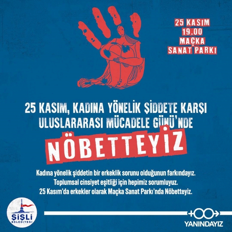 Yanındayız Derneği, Şiddete Karşı “Nöbetteyiz” Eylemi Gerçekleştirecek