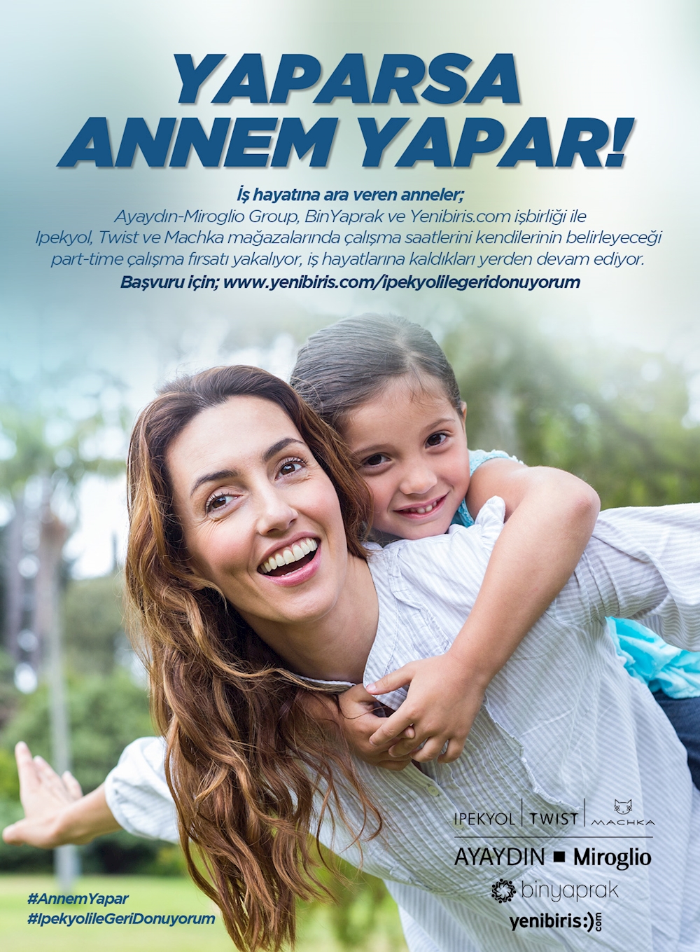 IPEKYOL “BİN YAPRAK” İLE İLHAM VERİYOR, “YAPARSA ANNEM YAPAR” İLE CESARETLENDİRİYOR
