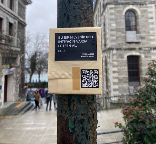 BEIJE “ACİL REGL KİTİ” KAMPANYASI BAŞLATTI