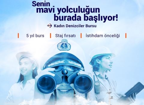 “KADIN DENİZCİLER BURSU” BAŞVURULARI BAŞLADI